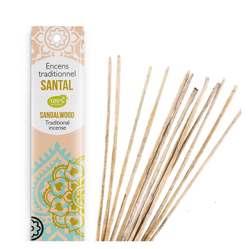 Edles Sandelholz - Indische Räucherstäbchen Alte Tradition Les Encens du Monde