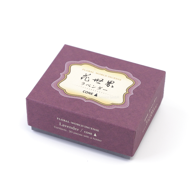 Shoyeido Räucherkegel Floral World Lavendel