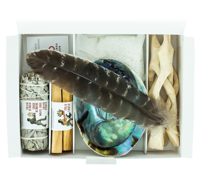 Geschenkset "Positive Energie" - Weißer Salbei & Palo Santo