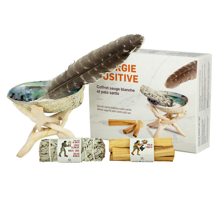 Geschenkset "Positive Energie" - Weißer Salbei & Palo Santo