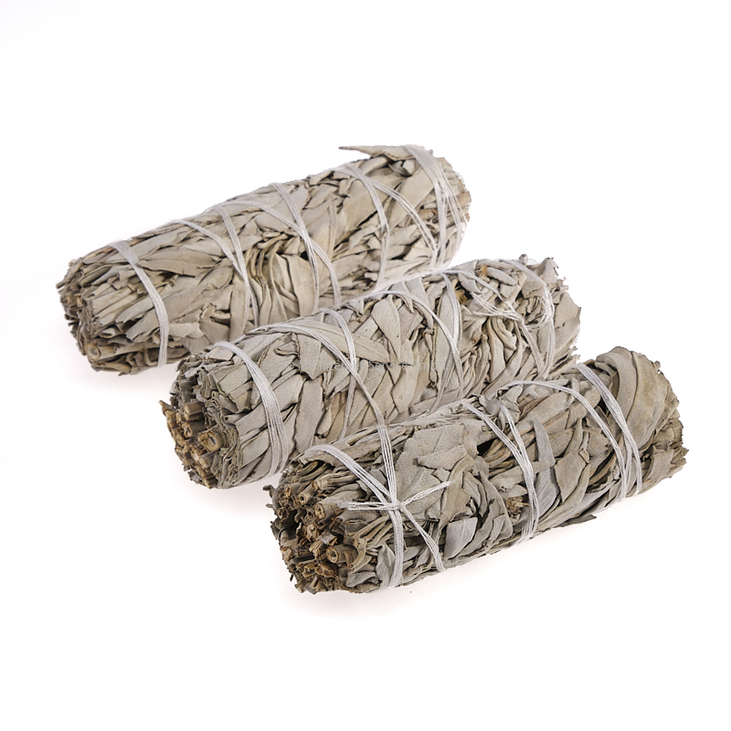 Mini Smudge Stick White Sage (Weißer Salbei) - 3er Set
