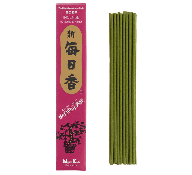 Morning Star Rose - Japanische Räucherstäbchen Nippon Kodo