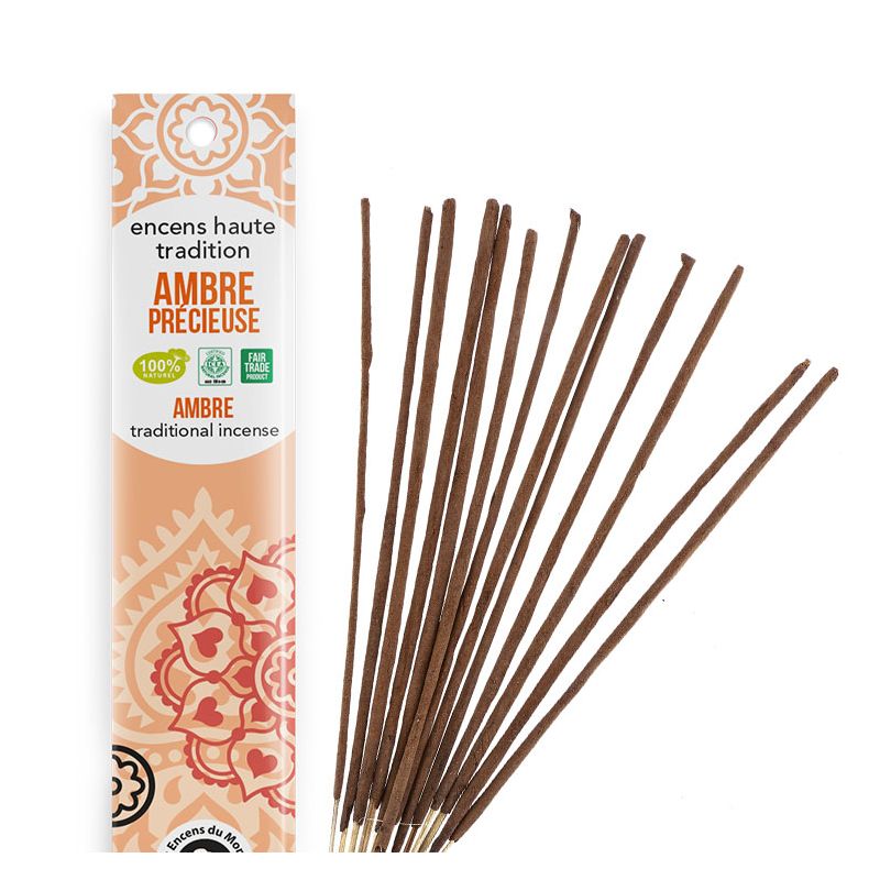 Amber - Indische Räucherstäbchen Alte Tradition Les Encens du Monde