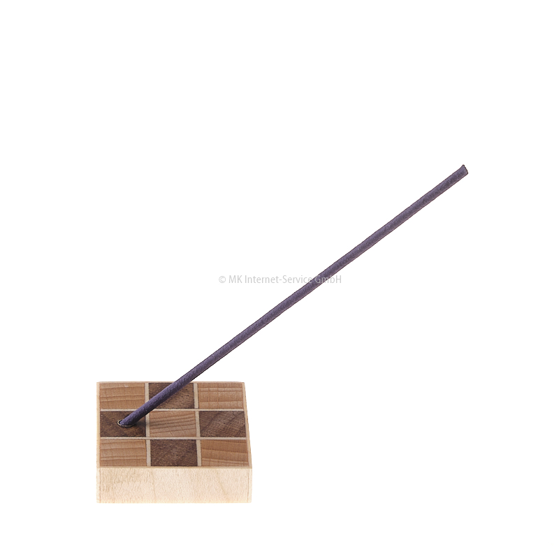 Räucherstäbchenhalter "Ichimatsu Yosegi" aus Edelholz