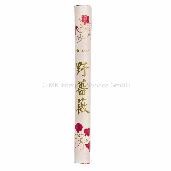 Nobara (Wilde Rose) - Japanische Räucherstäbchen Kenmei Do