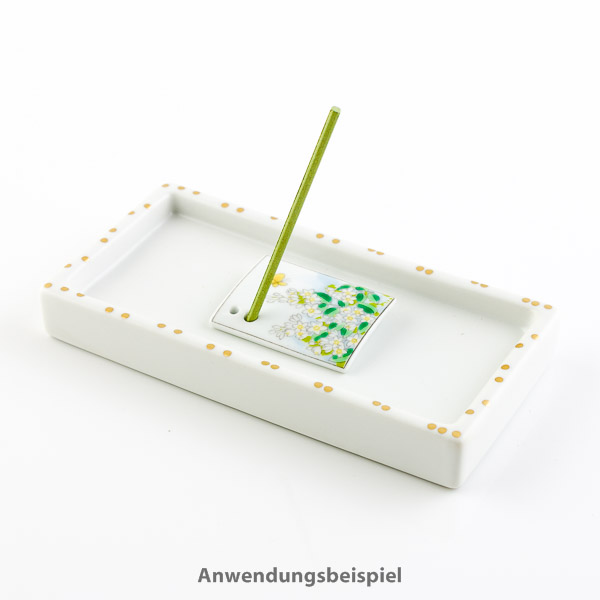 Japanischer Räucherstäbchenhalter Unohana (Schmetterling)